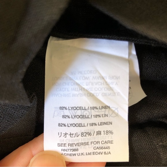 Nwt J. Crew Linen Blend Romper - Picture 9 of 10